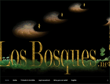 Tablet Screenshot of losbosques.net